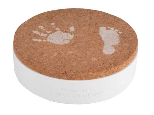 Hand- und Fußabdruckset in Geschenksbox